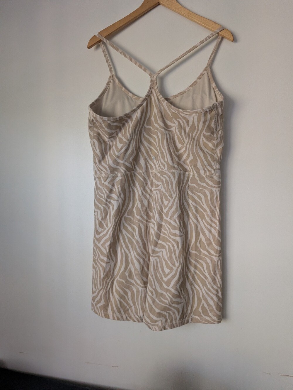 Zebra Print Racerback Bodysuit XL - Picture 3 of 10